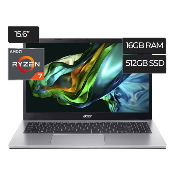 Notebook Acer Aspire Ryzen 7