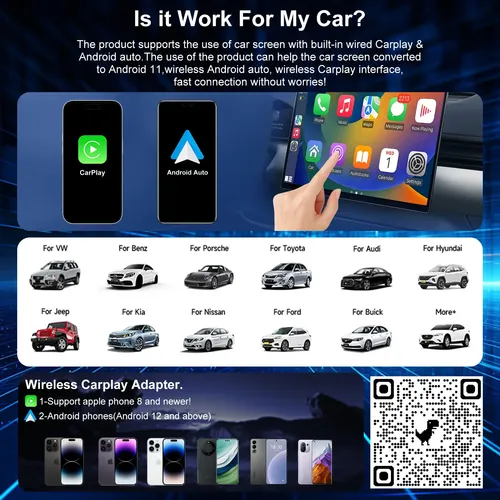Adaptador Android Auto Car Play Inalambrico Netflix Youtube - Image 4
