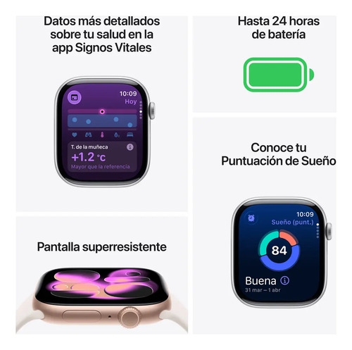 Apple Watch Series 11 Gps  Caja De Aluminio Negro Azabache D - Image 3