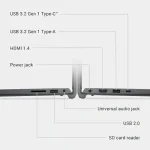 Laptop Dell Inspiron 15.6 Pulgadas Táctil Ryzen 7 7730u, 16g - Image 6