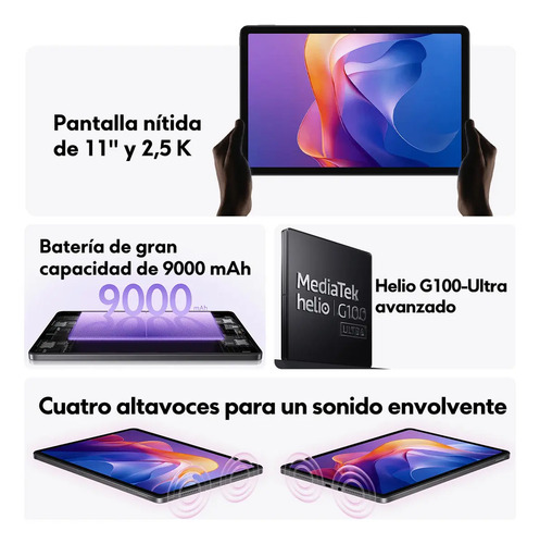 Tableta Xiaomi Redmi Pad 2 8gb Ram 256gb Rom Gris/grafito Gr - Image 5
