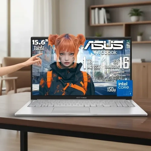 Laptop Asus Vivobook F1504 Core 7 150u 1tb 16gb Ram Touch Pl - Image 7
