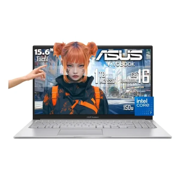 Laptop Asus Vivobook F1504 Core 7 150u 1tb 16gb Ram Touch Pl